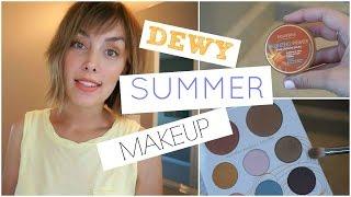 DEWY SUMMER MAKEUP LOOK | AmandaMuse