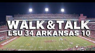 WALK & TALK: LSU 34, Arkansas 10