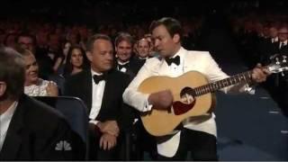 2010 Emmys Jimmy Fallon W/ Tom Hanks (Genre: Miniseries & Movies)