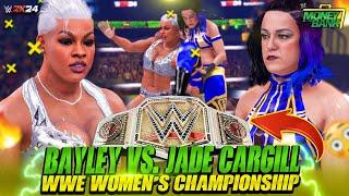 Wwe 2k24 : Bayley vs. Jade Cargill - WWE Women's Championship | Money in the Bank 2024 
