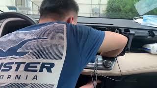 HOW TO INSTALL AFTERMARKET TOYOTA 2012-2018 RAV4  IDOING ANDROID CAR HEAD UNIT APPLE CARPLAY