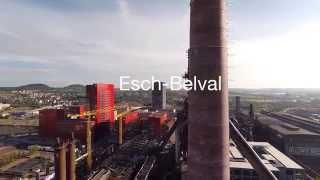 Belval Luxembourg Aerial Footage