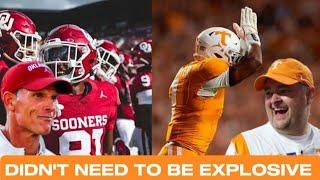 Did Josh Heupel Hold Tennessee's Offense Back vs. Oklahoma, or is Oklahoma's Defense That Good