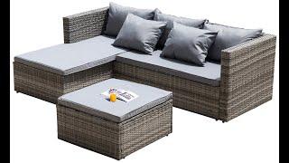 How to assemble Patio Sectional Sofa