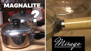 A Magnalite Mystery and Mirage Glass Cookware by Robinson - Unfinished Business