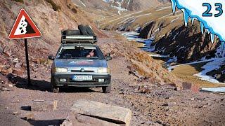 Lost on an abandoned mountain road - stones are falling on us! (OYMYAKON Part 23.)