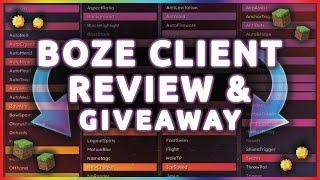 Boze Client Update & Giveaway | Now A Ghost Client? | Complete Client Overview - Episode #52