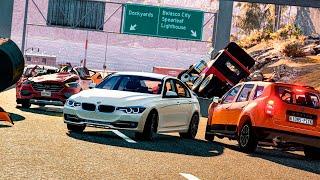 Realistic Car and Truck Crashes #07  BeamNG.Drive