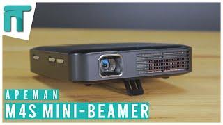 Klein, Mobil und DLP | niceView: Apeman M4S DLP Mini-Beamer [Review]