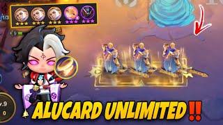 ALUCARD UNLIMITED & MOST LUCKIEST DRAFT LEGENDARY EVER || VALE SKILL 2 BRUTAL GAMEPLAY‼️ MAGIC CHESS