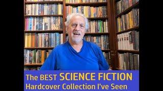 The BEST SCIENCE FICTION HARDCOVER COLLECTION I've Seen #sciencefictionbooks #bookcollecting