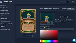 Crea tus cartas para Streamloots con nuestro propio Generador