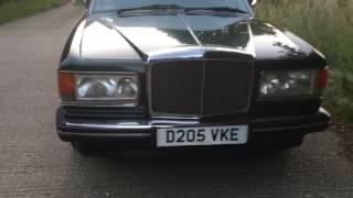 1987 BENTLEY EIGHT SALOON 74k 6.75 LITRE V8 ENGINE RHD CLASSIC CAR VIDEO REVIEW