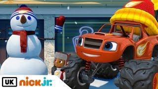 Blaze and the Monster Machines | Snowday Showdown | Nick Jr. UK