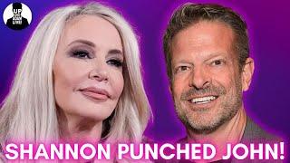 Shannon Beador Punched John Janssen In Drunken Video! #bravotv