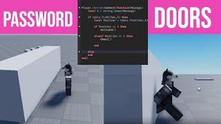 Script With me #2 Pass Word Doors