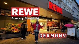 REWE Grocery Store Shopping Germany | German Supermarket | Plant Based Foods Vegetarian Vegan | REWE
