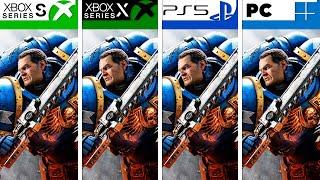 Warhammer 40000: Space Marine 2 | PS5 - Xbox Series S/X - PC | Graphics Comparison