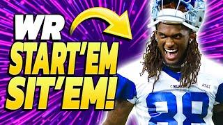 Wide Receivers You MUST START And SIT In Week 2! | Fantasy Football Start Em Sit Em Week 2