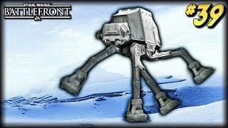 STAR WARS Battlefront - Unfortunate Moments #39 (AT-AT Goes Crazy, Funny Moments!)