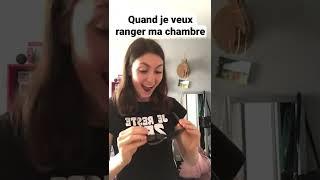 Quand tu veux ranger ta chambre