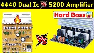 4440 Dual Ic Amplifier vs 2sc5200 AmplifierSound Test // By TAH Electronics.