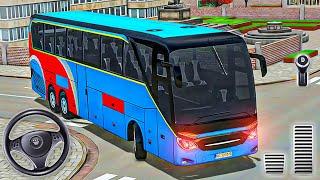 Indian Coach Bus Simulator 3D - Fantastic City Bus Parker SIM - Android GamePlay