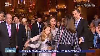 Letizia e Sofia: scontro tra regine - La Vita in Diretta 06/04/2018