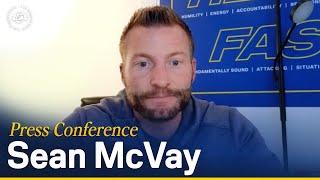 Sean McVay Discusses Team Injuries, Offensive Line Performance & Improving On Slow Starts