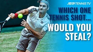 ATP Stars "Steal" One Tennis Shot From Another Player 