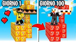 ISOLA LUCKYBLOCK MARCY vs BELLAFACCIA - GIORNO 1 vs 100- Minecraft ITA