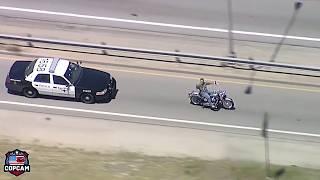 Most Craziest High Speed Motorcycle Chase of ALL Time Caught On Dashcam