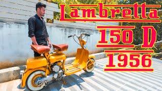 1956 Lambretta 150 D || A Journey Through Classic Design #vintage  #lambretta  #scooter