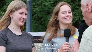 Laura Koch und Anna Himmelreich - auch im Sommer ist an der Bahn einiges los!