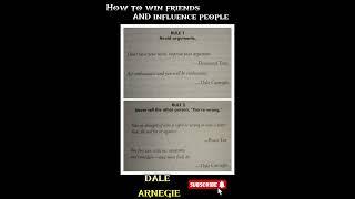  How to Win Friends and Influence People - Key Rules!#howtowinfriendsandinfluencepeople #fyp #viral