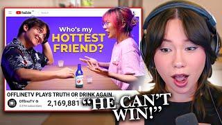 This question was IMPOSSIBLE | QuarterJade Reacts: OTV Truth Or Drink