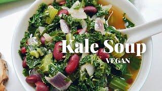 Healthy Vegan Kale Soup!