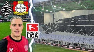 GLADBACH VS LEVERKUSEN HIGHLIGHTS | DIE BUNDESLIGA STARTET FURIOS ️| 4K STADIONVLOG