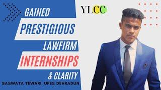 Non-NLU to Spice Route Legal (Law Firm) | Saswata Tewari | Holistic Development Growthcamp Mentee