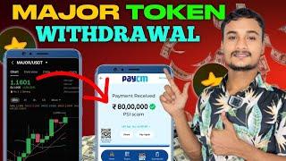 Major Token Withdrawal | Major Listing On Bitget | Major Token claim 