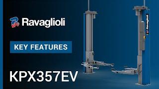 Ravaglioli 2 Post Lift KPX357EV - Key Features