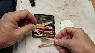 How To Make an Altoids Tin Fire Kit