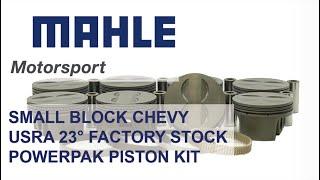 SMALL BLOCK CHEVY USRA 23° FACTORY STOCK POWERPAK PISTON KIT