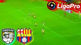 Orense vs Barcelona Liga Pro Ecuador 2024 EN VIVO