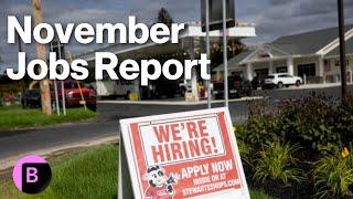 Live Coverage: US Payrolls Rise by 227,000 in November