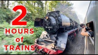 European Steam Trains: 2-Hour Compilation of Historic Locomotives