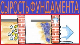 ФУНДАМЕНТ ГНИЕТ СЫРЫЕ СТЕНЫ ПРИЧИНЫ