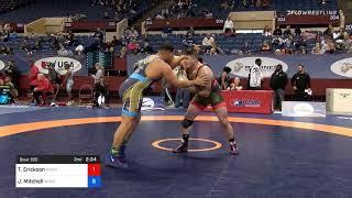 130 Kg Semifinal Toby Erickson Army WCAP Vs Jacob Mitchell Army WCAP