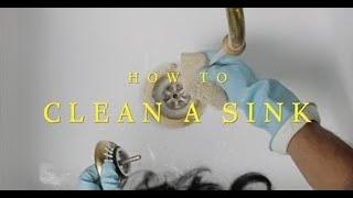 How to Clean A Sink with Rajiv Surendra