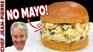 Chicken Salad Without Using Mayo?! | Chef Jean-Pierre